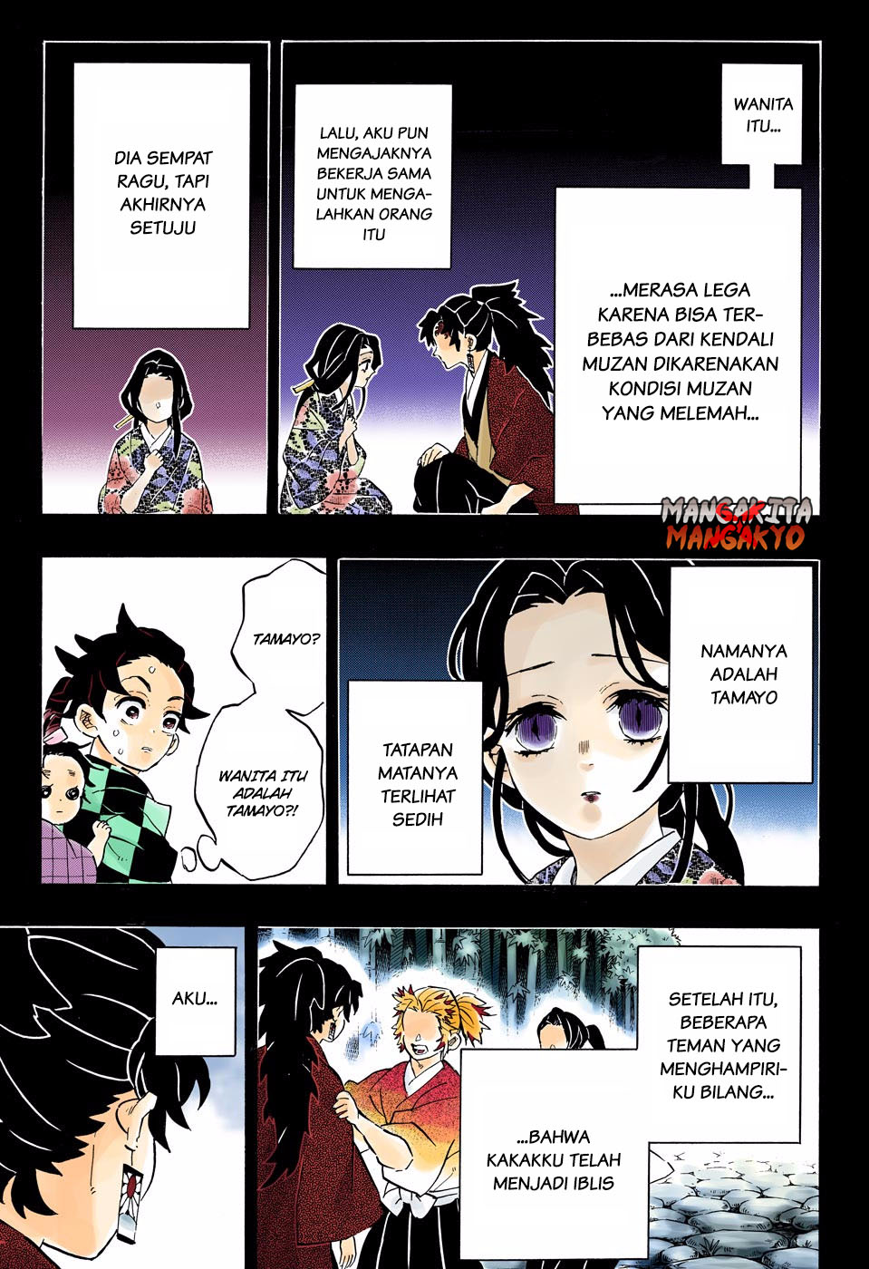 Kimetsu no Yaiba Chapter 187.5 Bahasa Indonesia